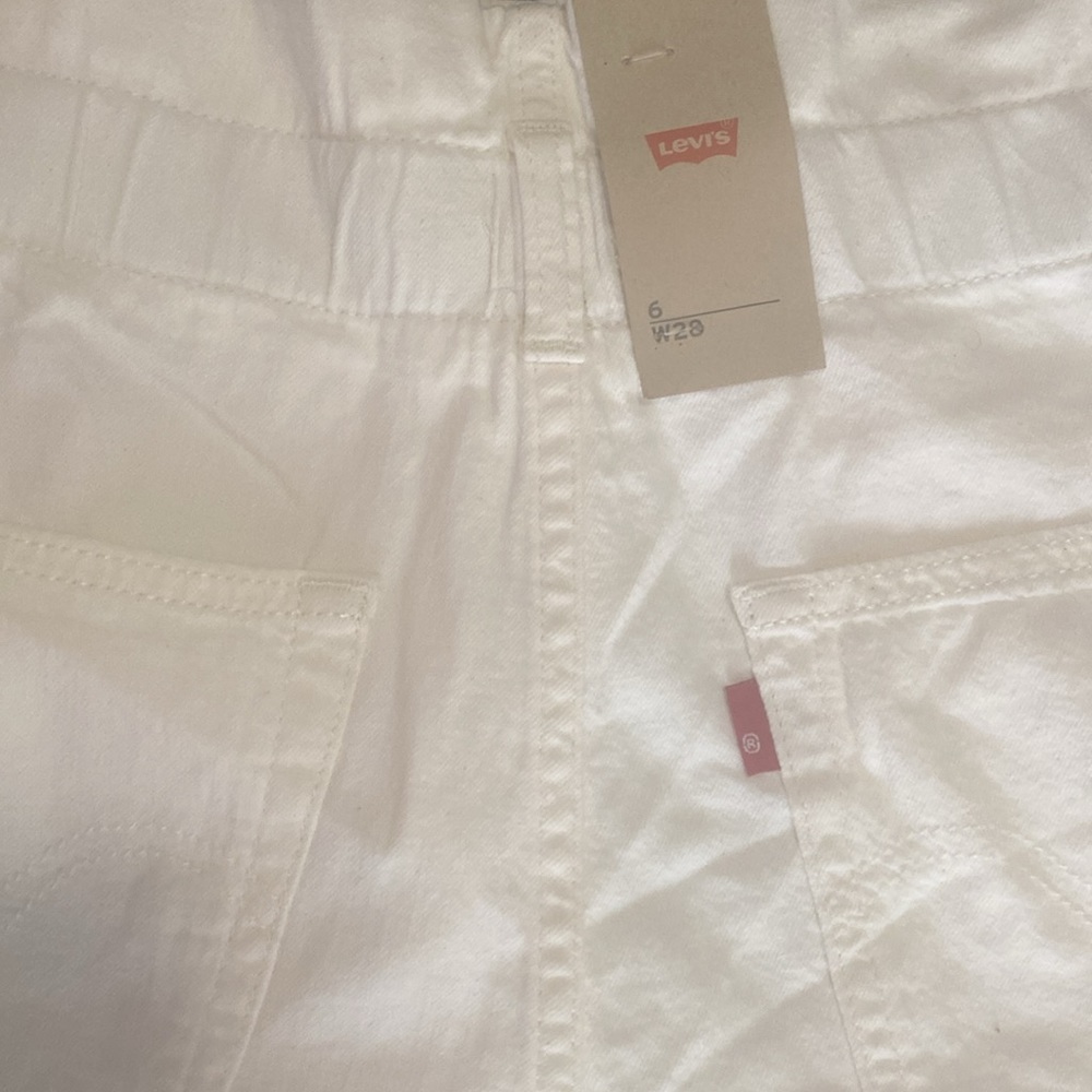Levi’s size 28 color cream vanilla - Picture 4 of 6